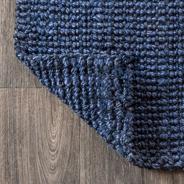 Pata Hand Woven Chunky Jute Area Rug